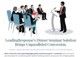 Dinner Seminar Solution Brings Unparalleled Conversion