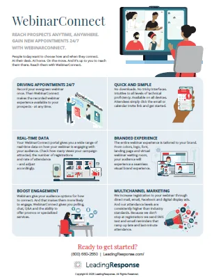 WebinarConnect One Sheet