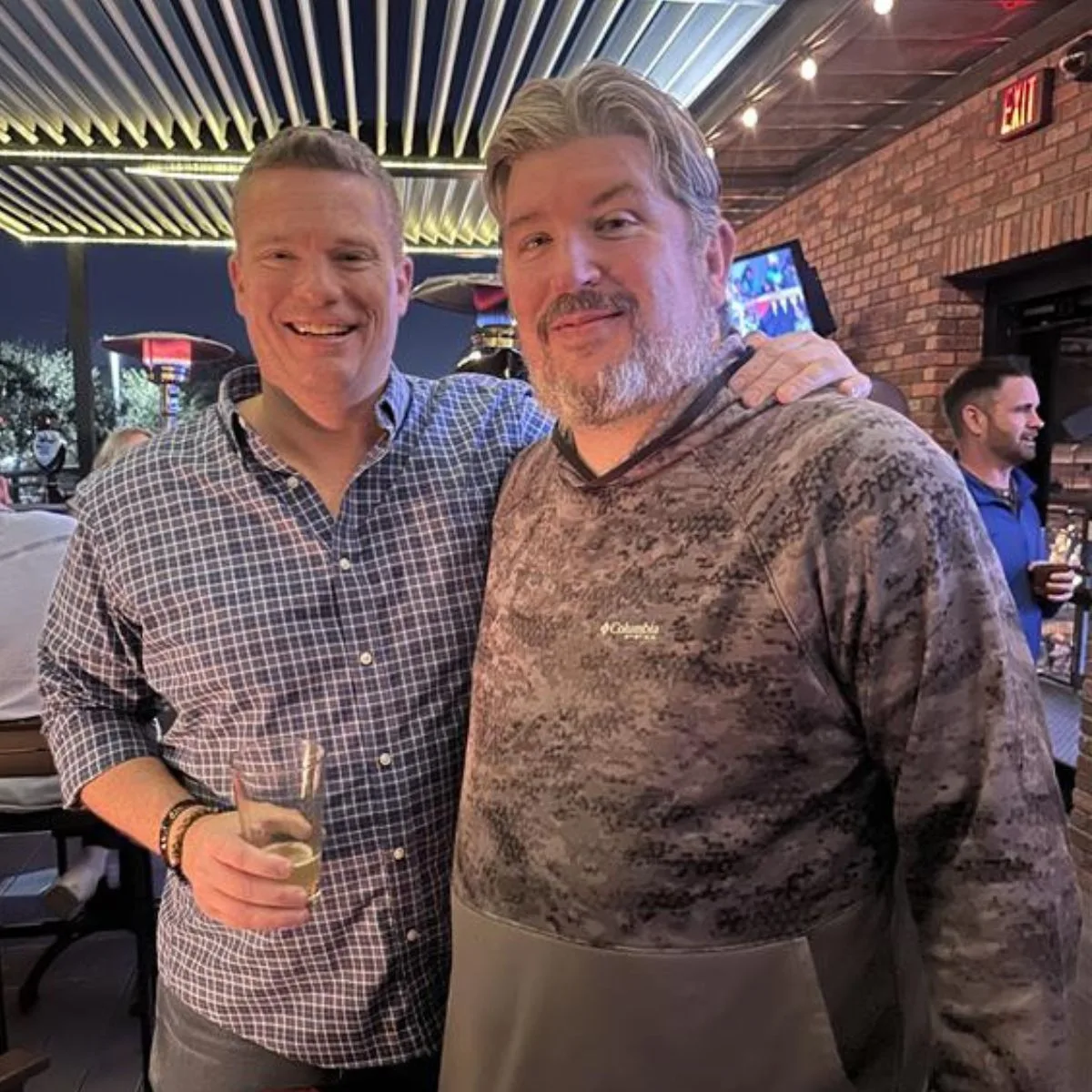 Scott and Greg